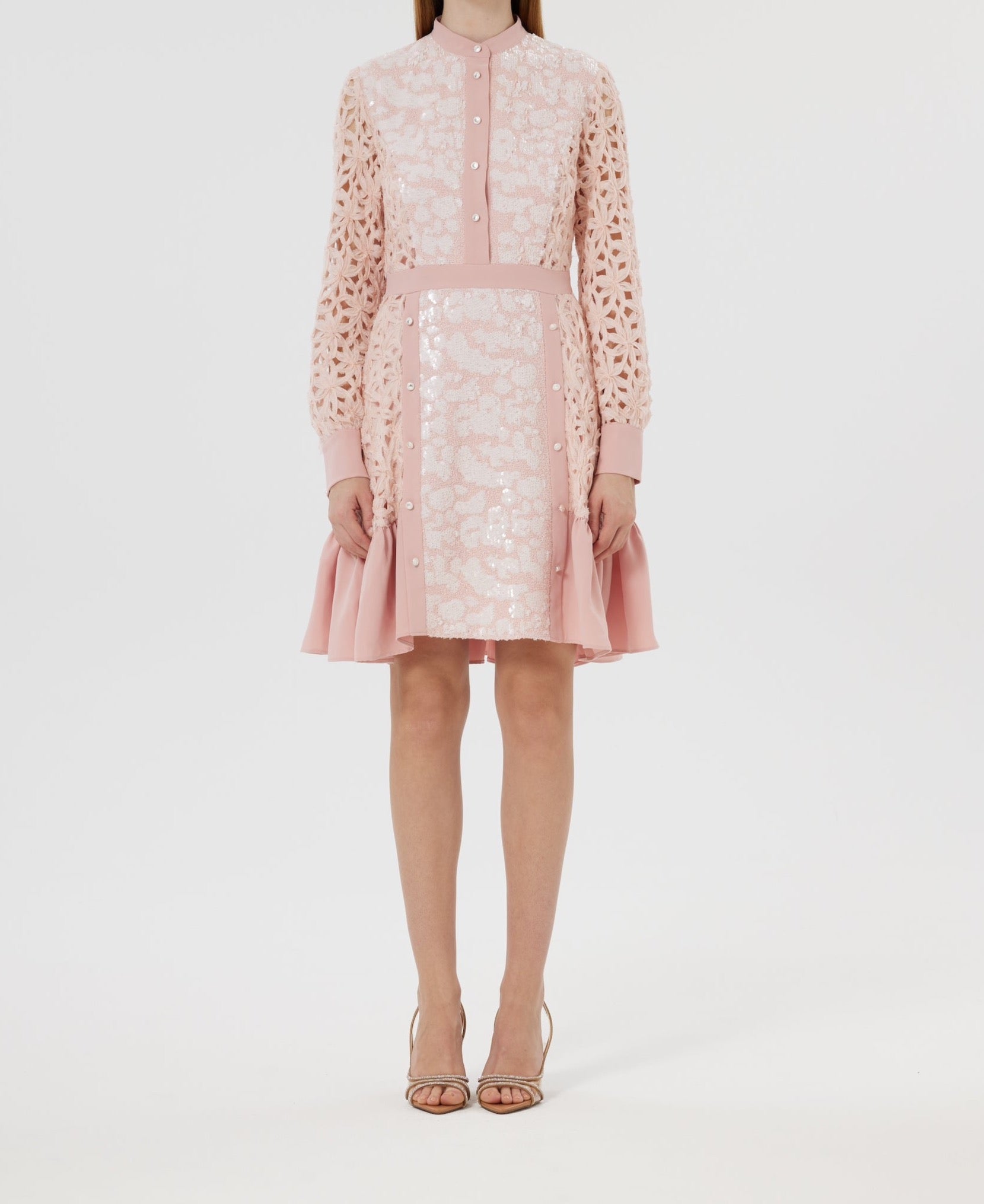Pink Laura Dress - BTK COLLECTIONS