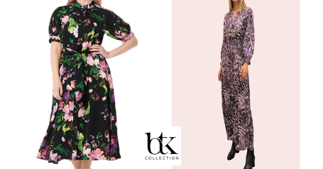 Women Floral Maxi Dress - BTK COLLECTION