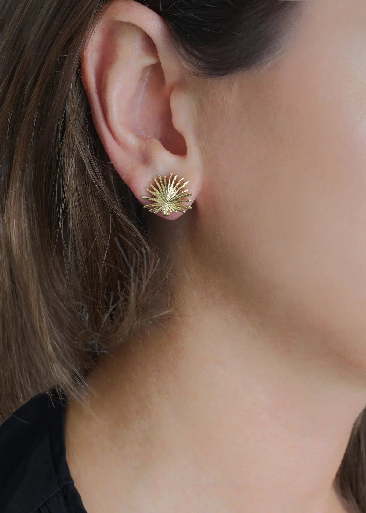 Palm Stud Earrings