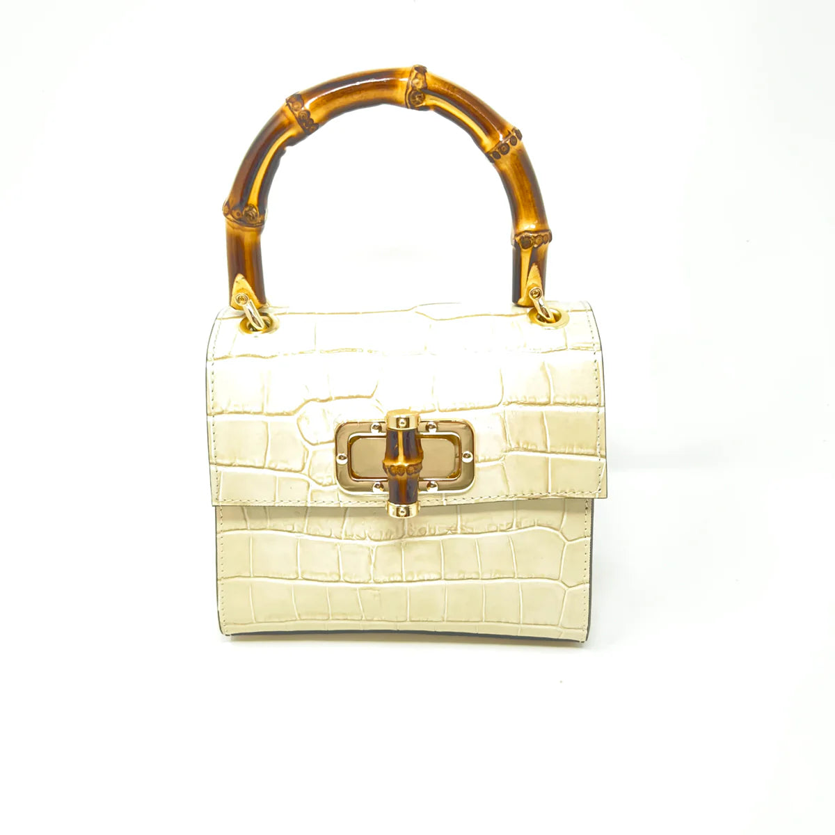 Beige-Croc-Embossed-Leather- Handbag -with- Bambo0- Handle_German-Fuentes_BTK-COLLECTIONS