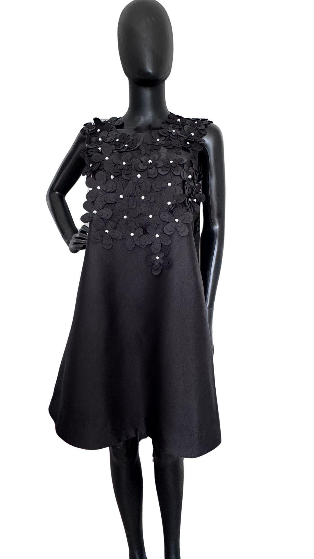 shantung-flowers-a-line-dress-Edward-Achour-Paris_BTK-COLLECTIONS