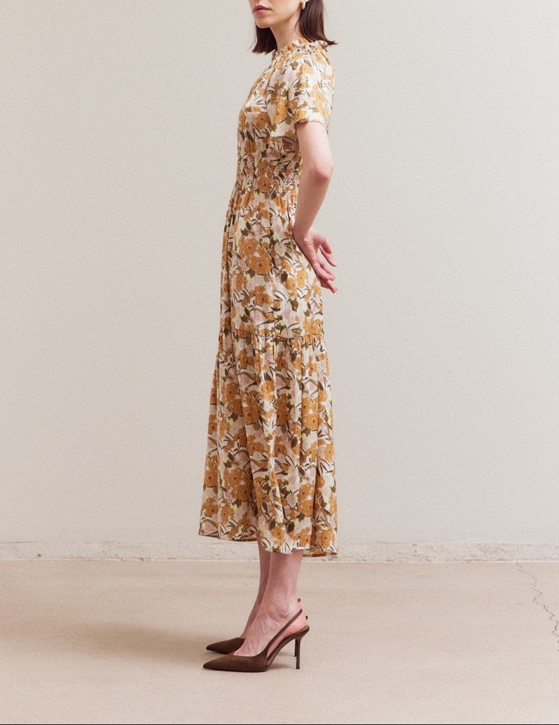 RAGLAN SLEEVE TIER MAX DRESS - BTK COLLECTIONS