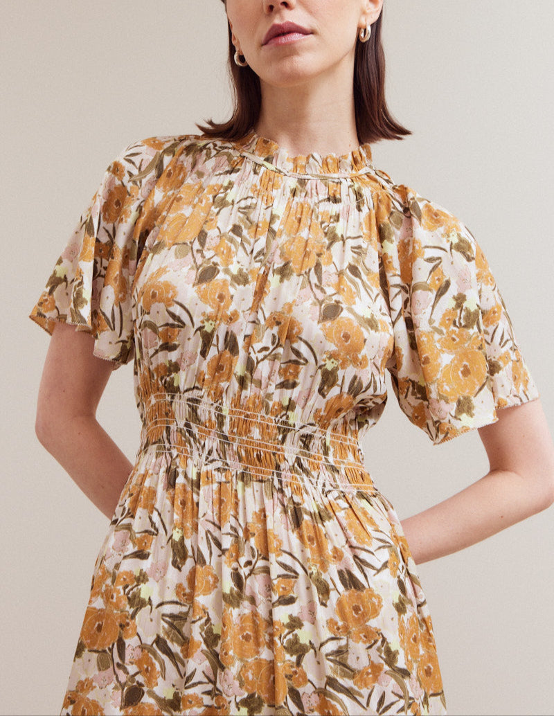 RAGLAN SLEEVE TIER MAX DRESS - BTK COLLECTIONS