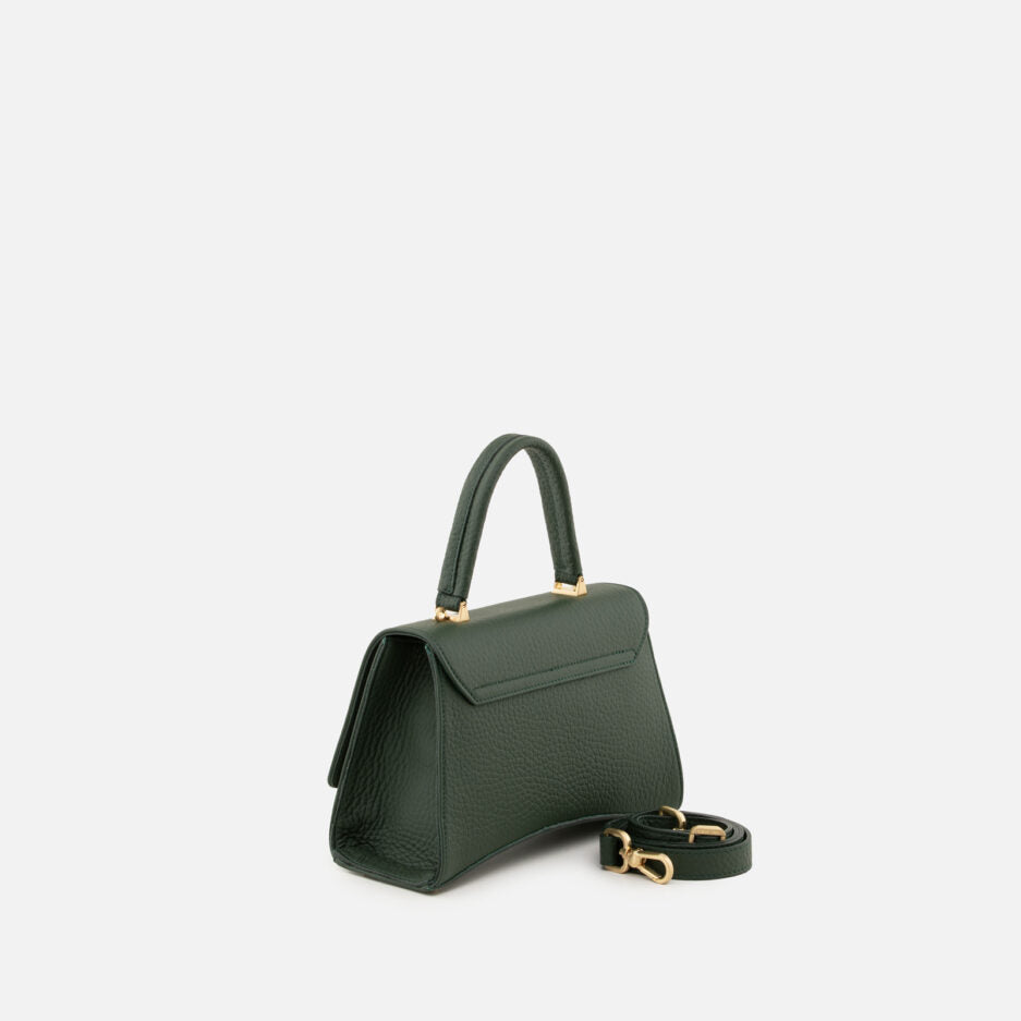 Green Arco Small Satchel Arcadia-BTK COLLECTIONS