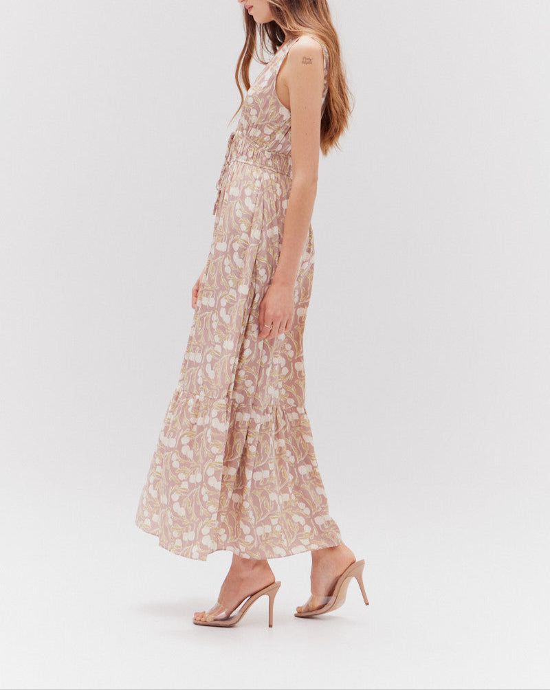 SLEEVELESS LONG MAXI DRESS - BTK COLLECTIONS