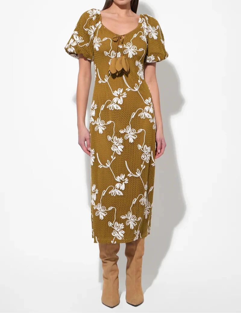 Anora Knit Midi Dress