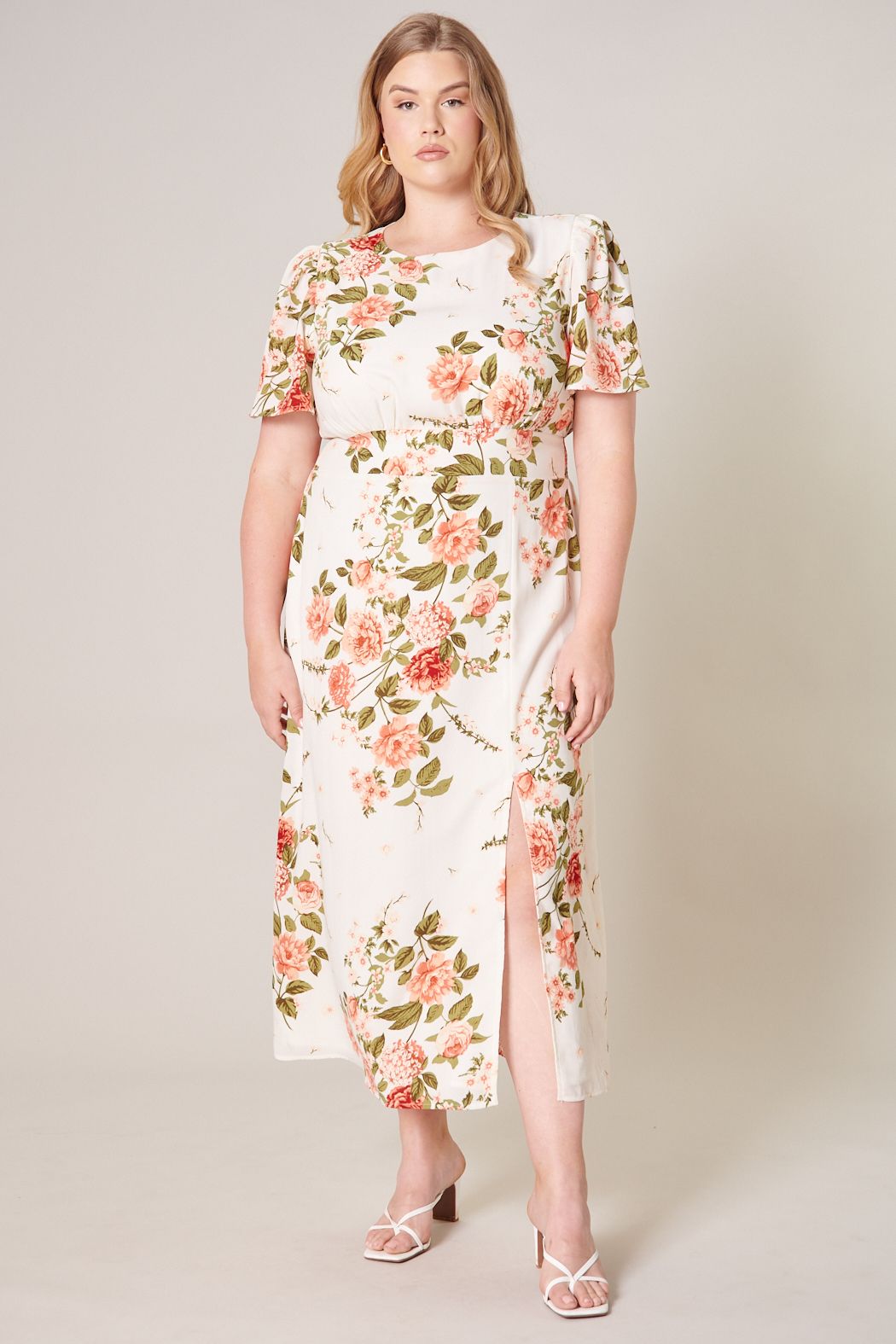 Sweet on You Bloom Midi Dress