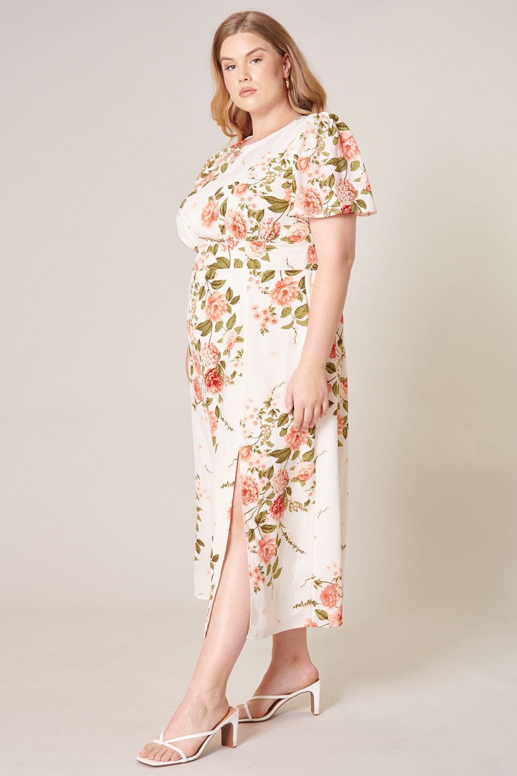 Sweet on You Bloom Midi Dress