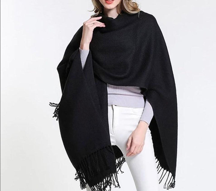 Black Poncho - BTK COLLECTIONS