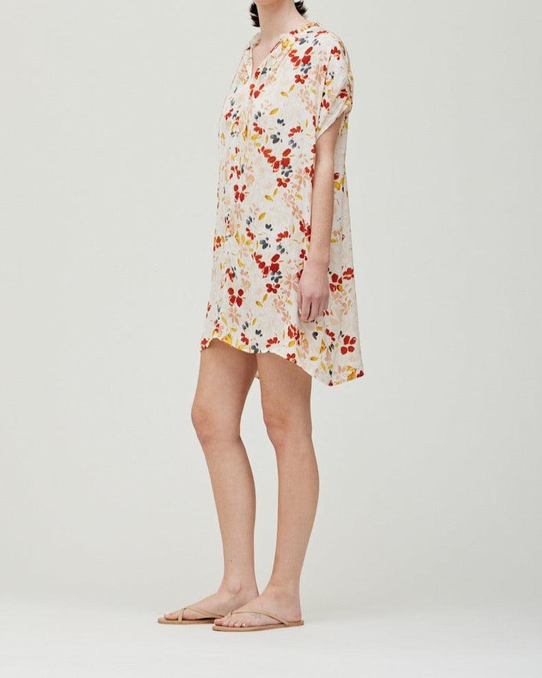 Floral Print Mini Dress - BTK COLLECTION