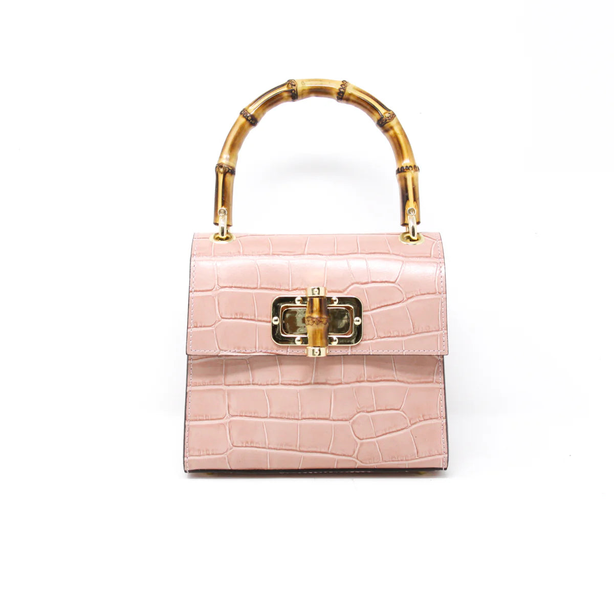 nude-Croc-Embossed-Leather- Handbag -with- Bambo0- Handle_German-Fuentes_BTK-COLLECTIONS1