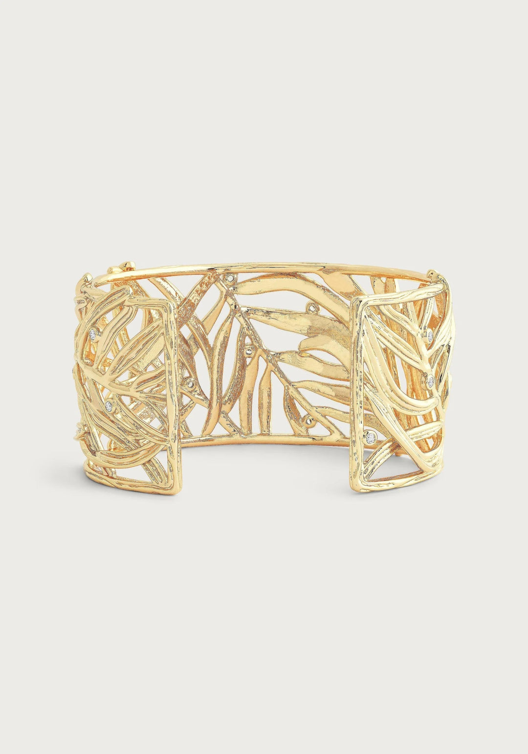Palm Leaves Cuff - BTK COLLECTIONS