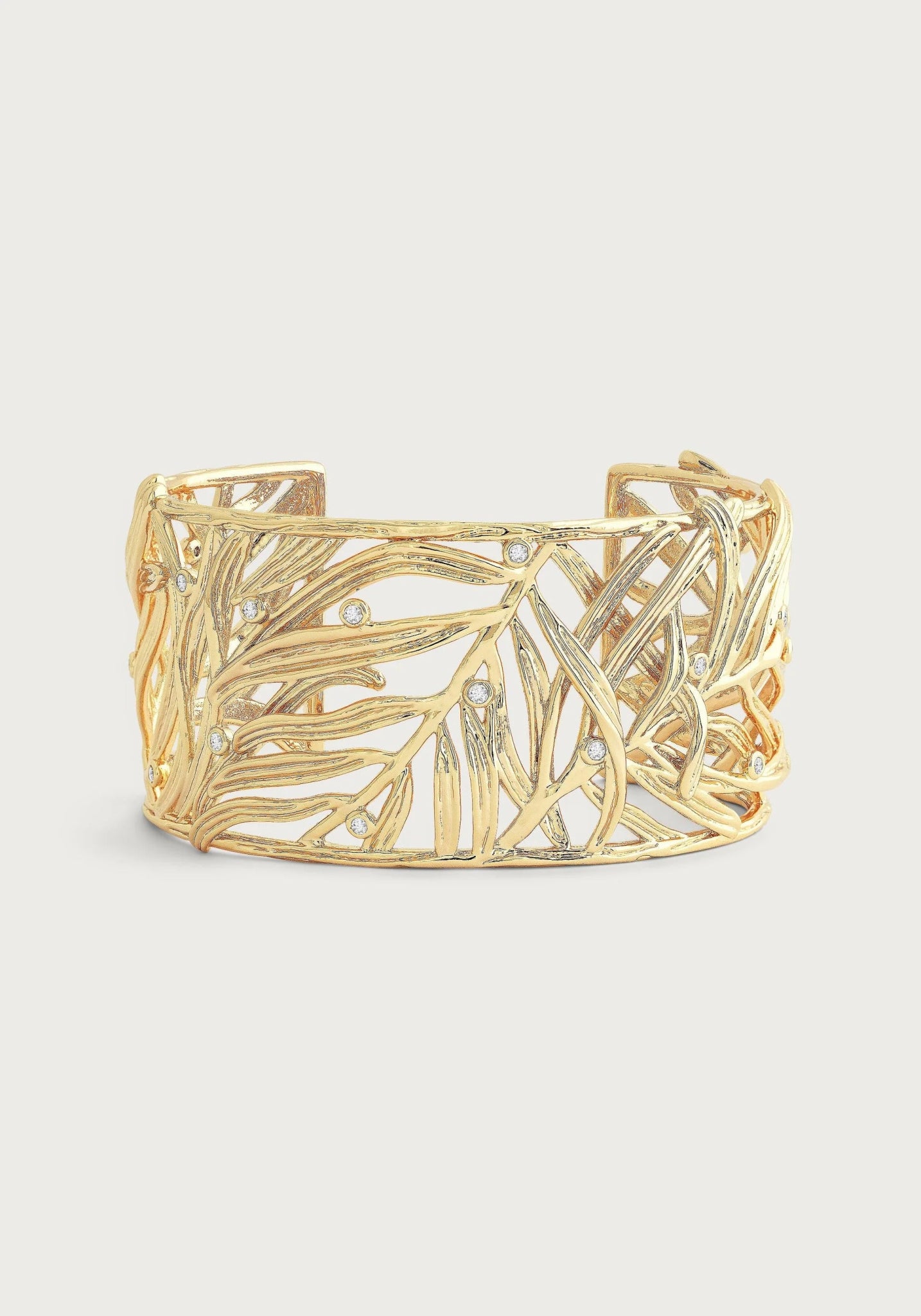 Palm Leaves Cuff - BTK COLLECTIONS