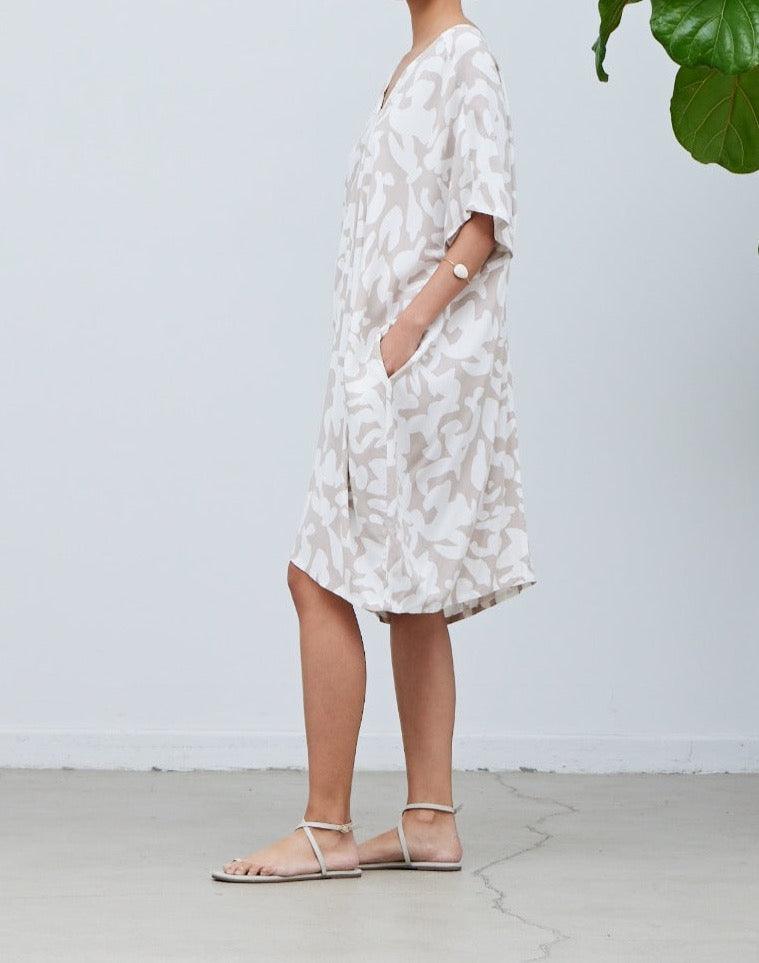 Print Tent Dress - BTK COLLECTIONS