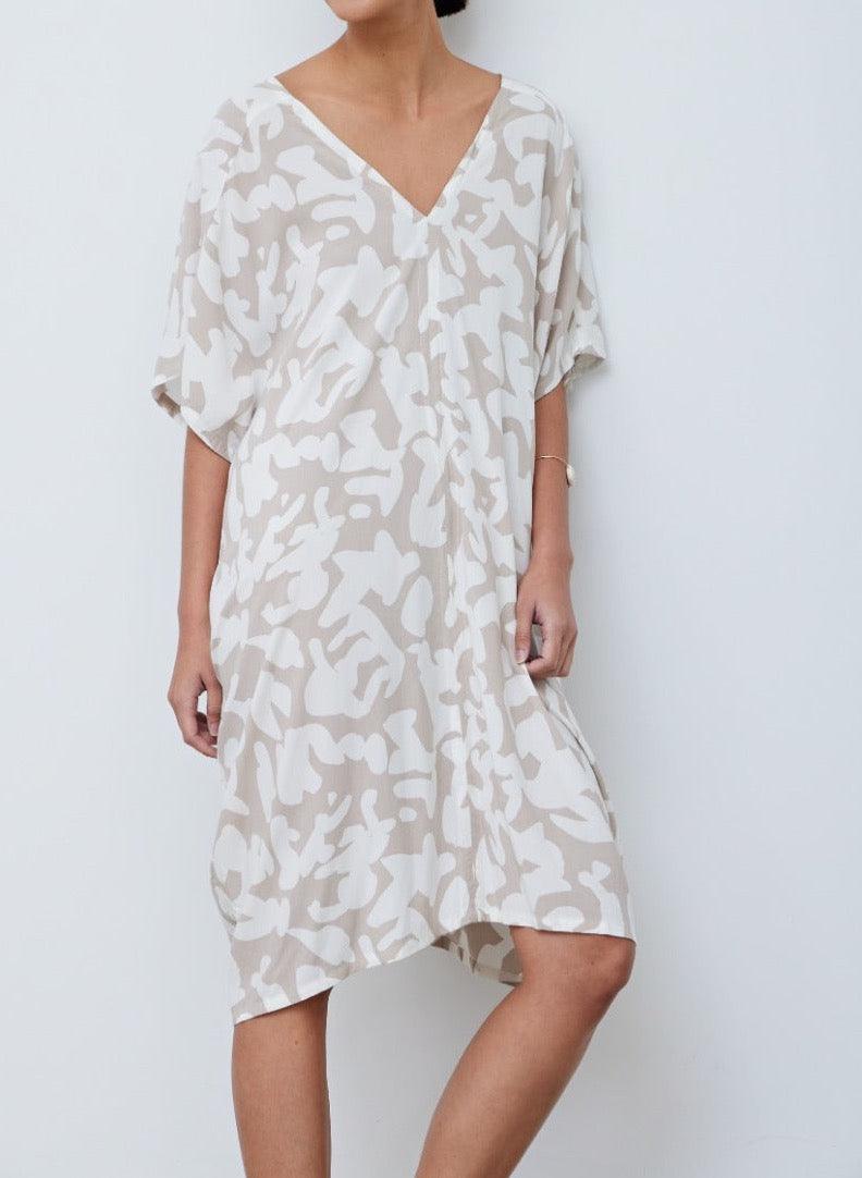 Print Tent Dress - BTK COLLECTIONS