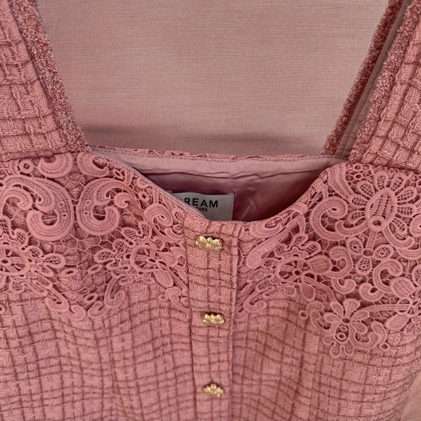 Sleeveless Embroidered Mini Dress - BTK COLLECTIONS