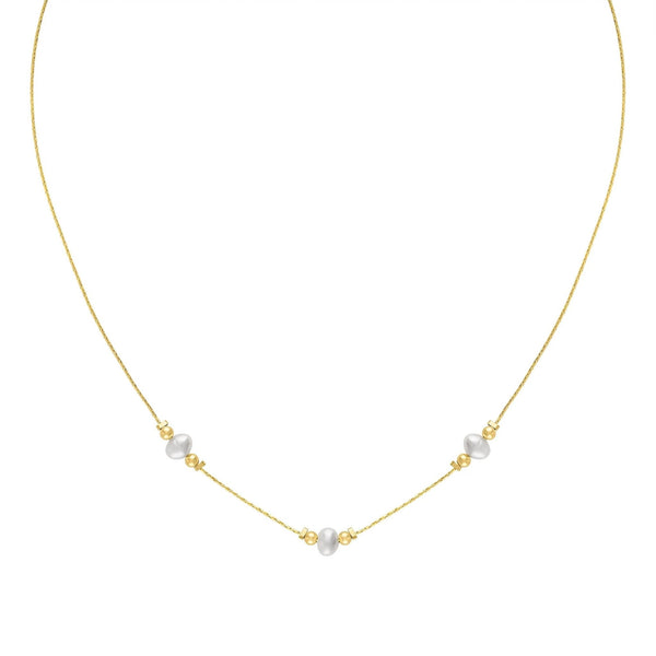 Journey Pearl Trinity Necklace - BTK COLLECTIONS
