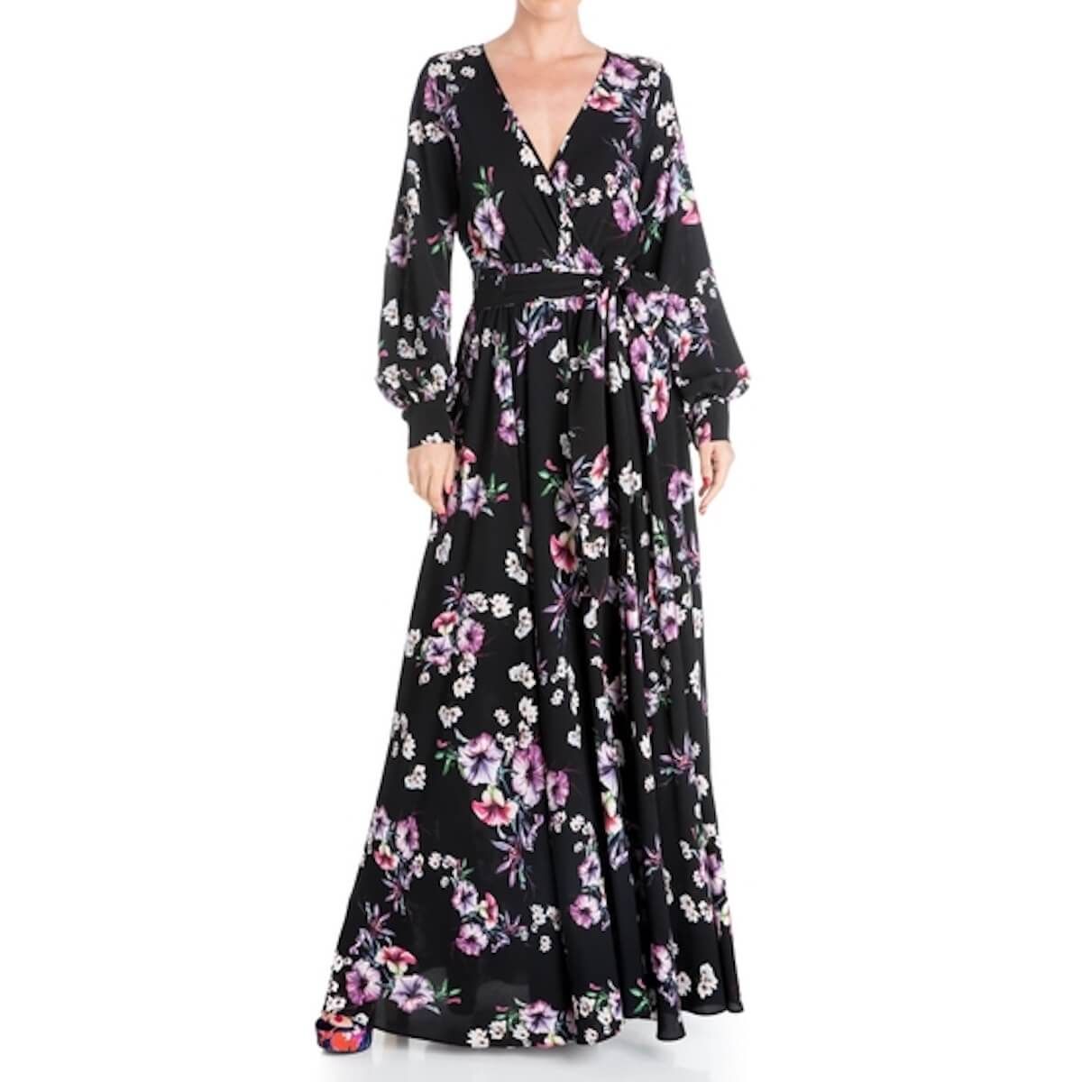 LilyPad Maxi Dress - Jasmine Black - BTK COLLECTION