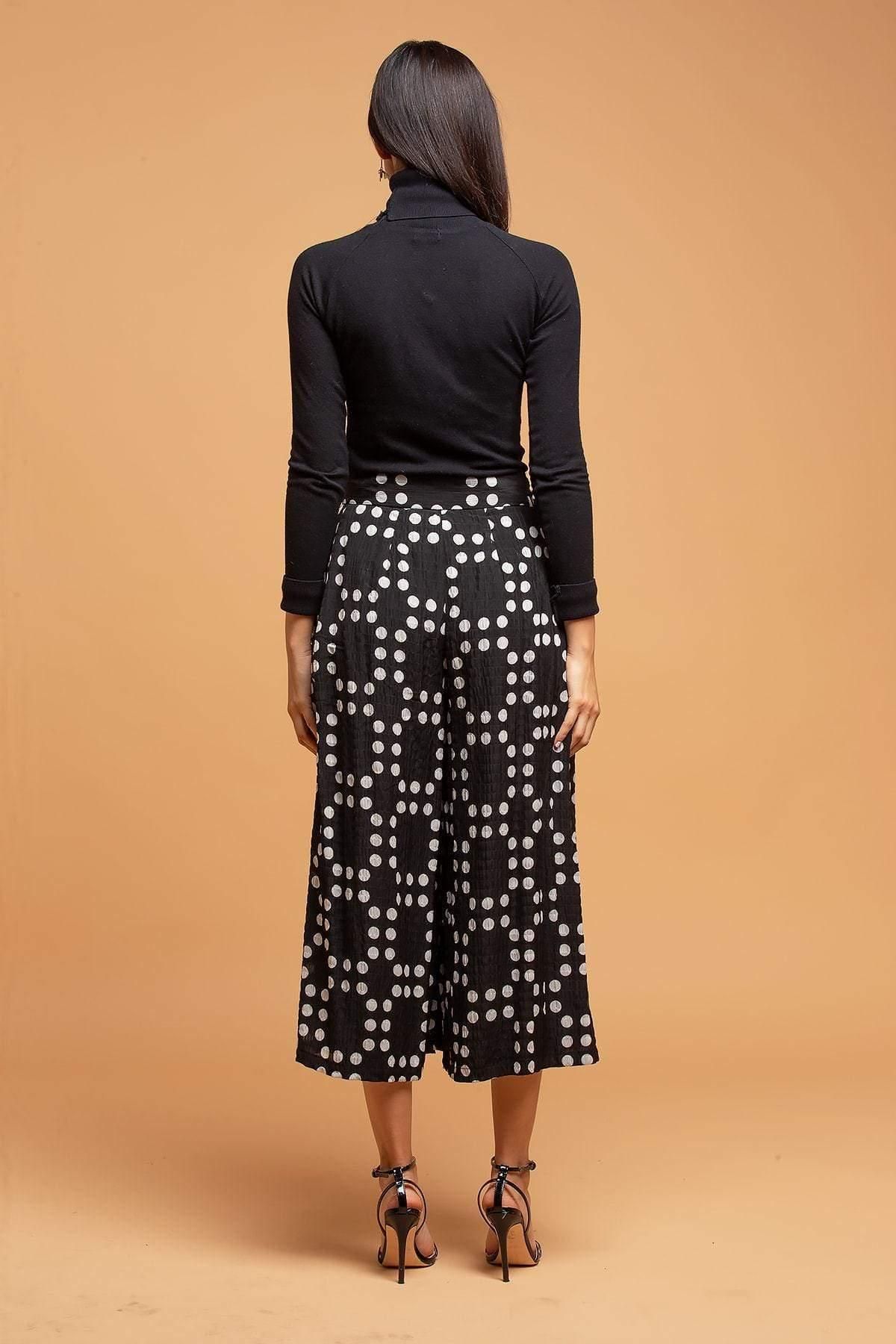 Polka Dot Palazzo Pants - BTK COLLECTION