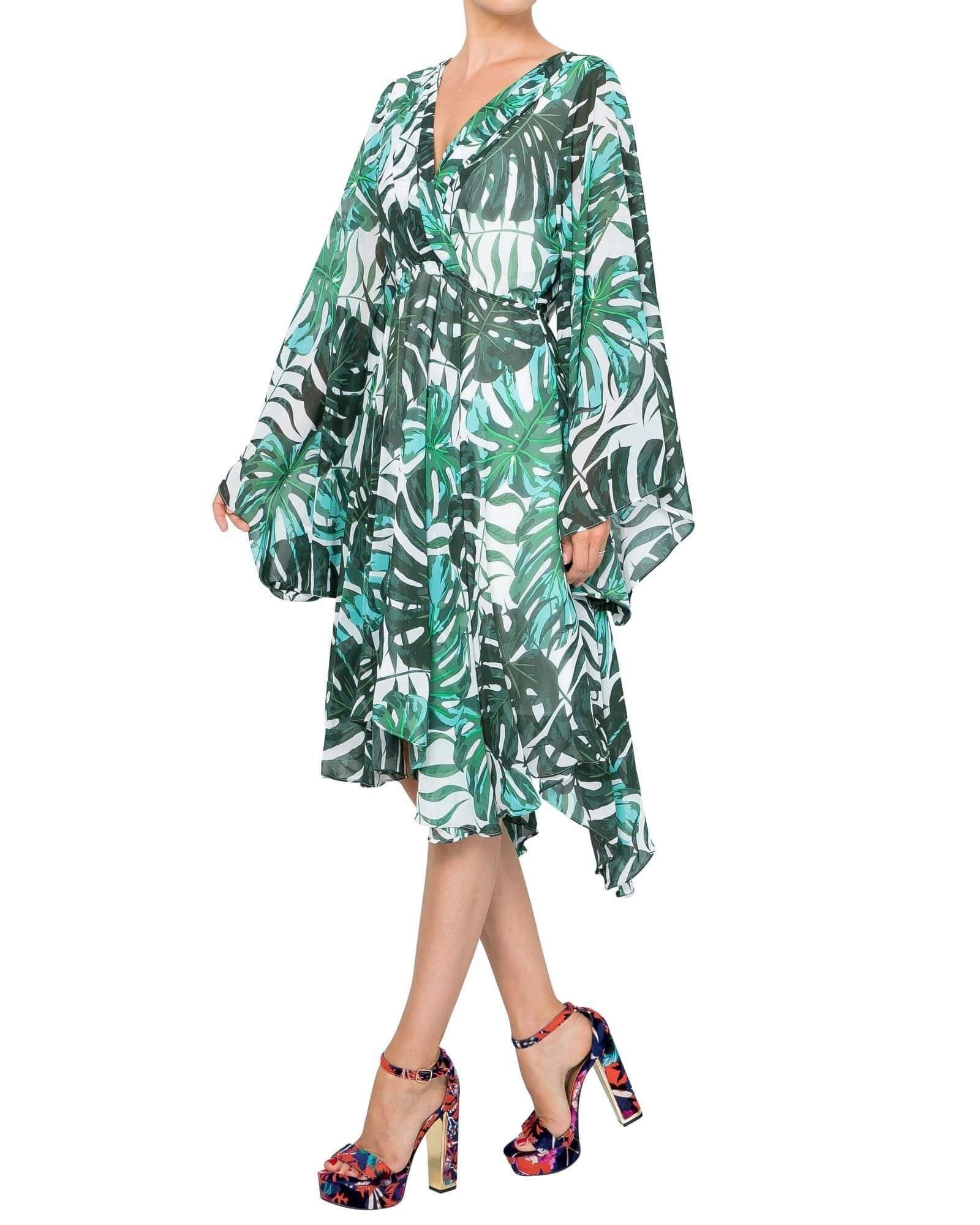 Sunset Dress - Palm Beach Green - BTK COLLECTION