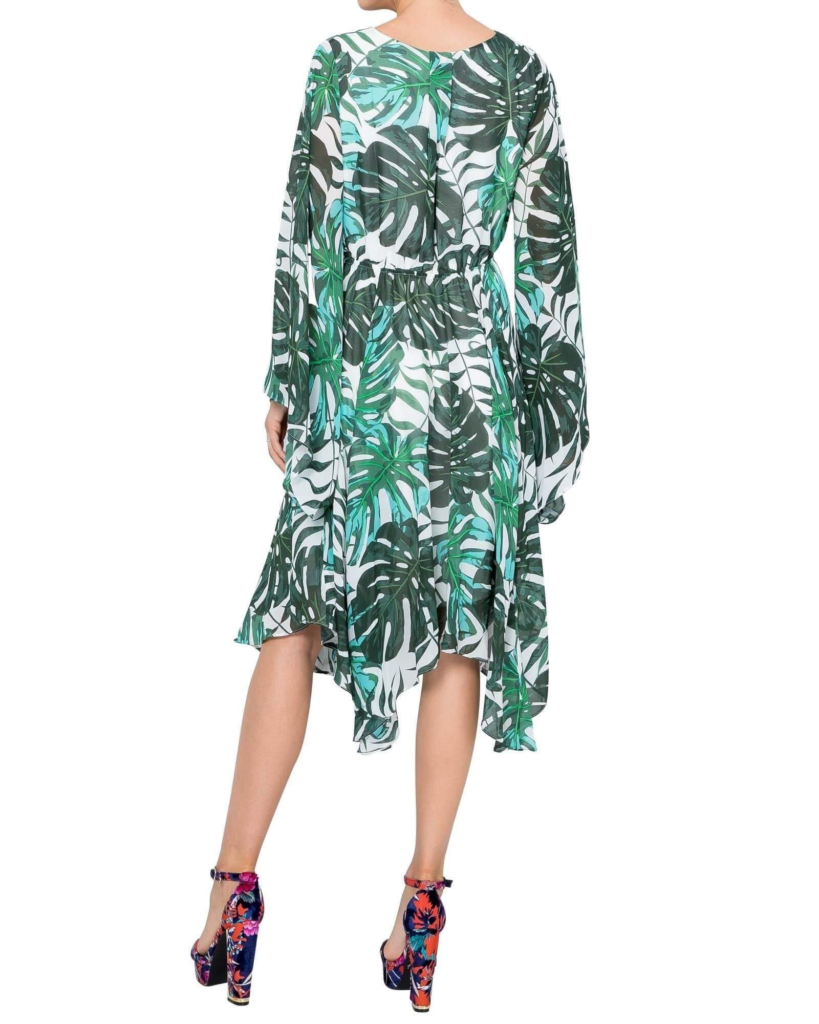 Sunset Dress - Palm Beach Green - BTK COLLECTION