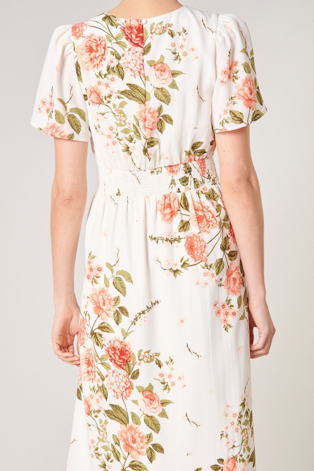 Sweet on You Bloom Midi Dress - BTK COLLECTION